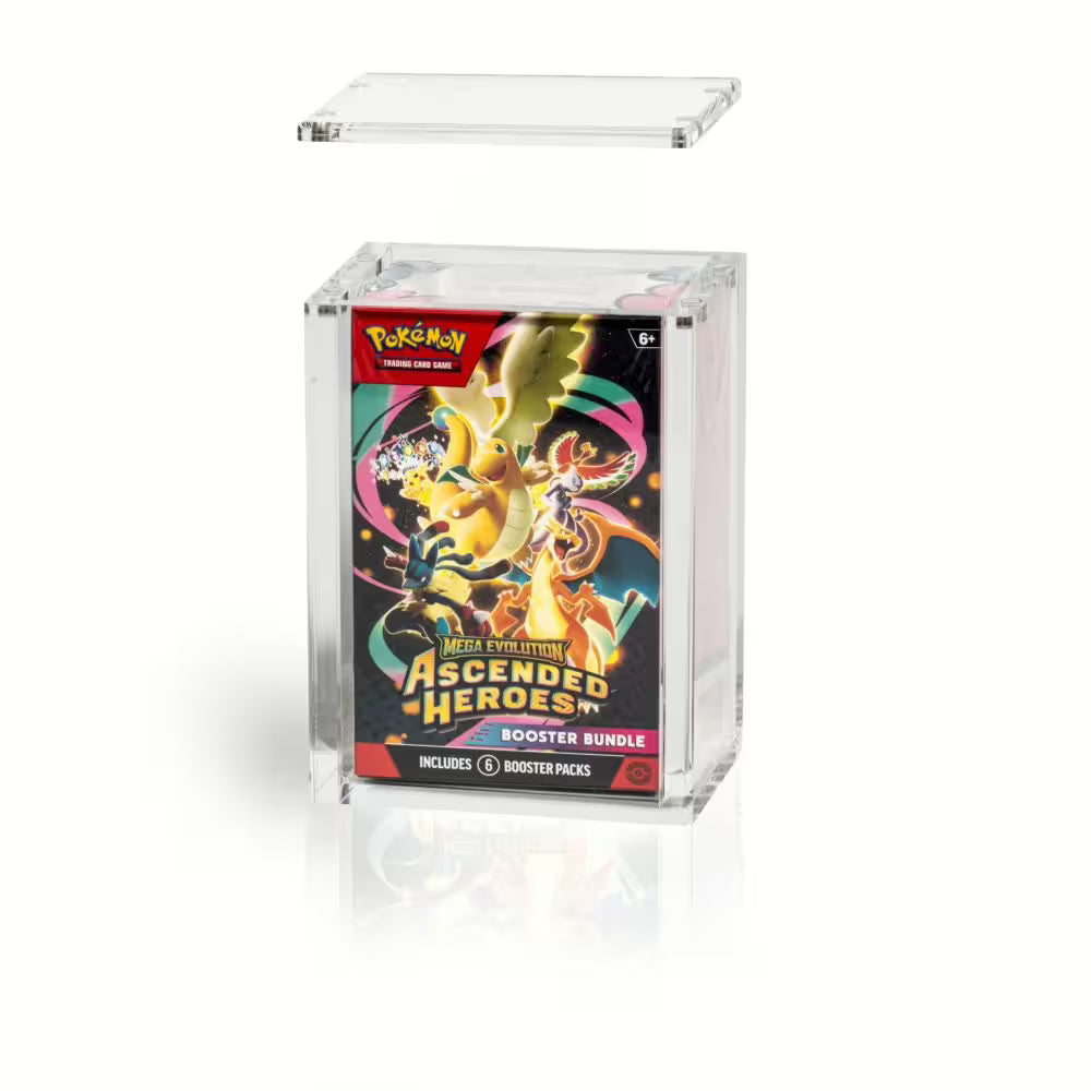 The Acrylic Box Pokemon Booster Bundle V2 offen mit Ascended Heroes – bei CardsRfun
