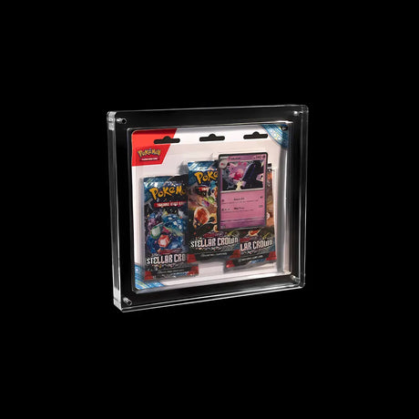 The Acrylic Box - 3 Pack Blister Pokemon CardsRfun