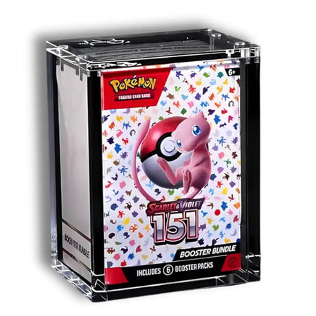 The Acrylic Box - Booster Bundle Pokemon CardsRfun