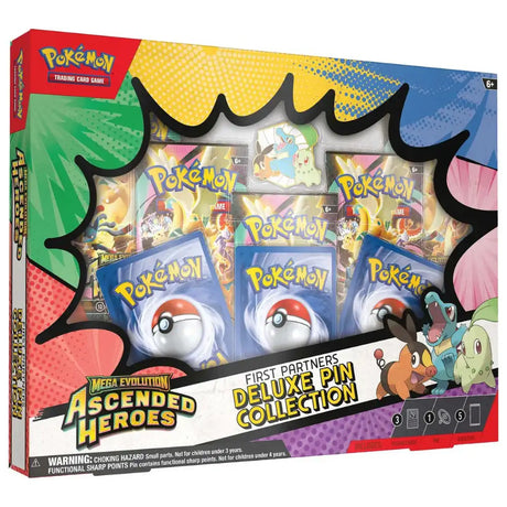 Pokemon Ascended Heroes - First Partner Deluxe Pin Collection CardsRfun