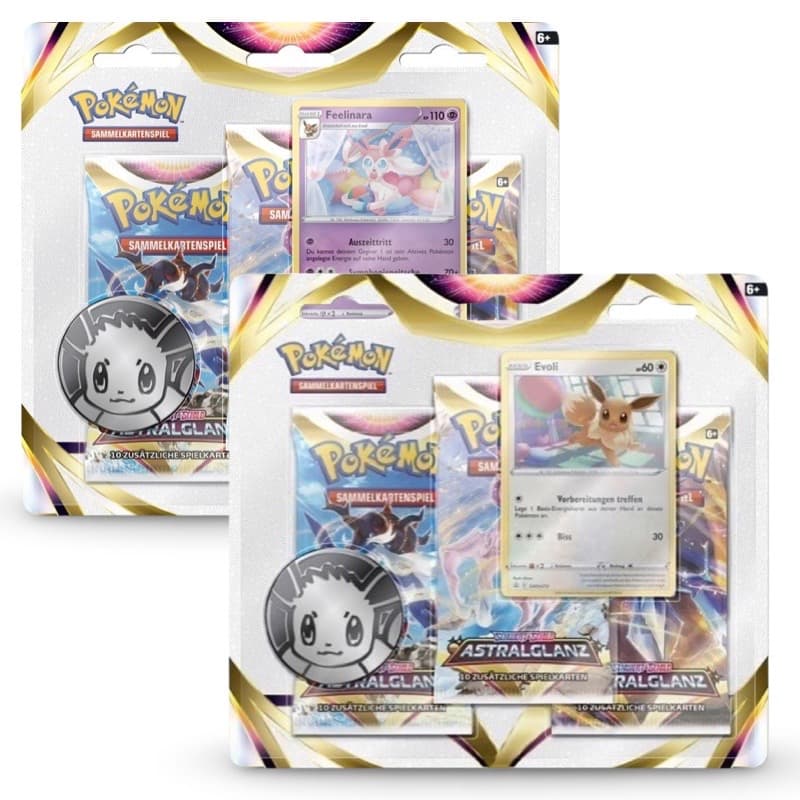 Pokemon Astralglanz 3-Pack Blister