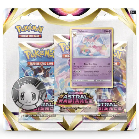 Astral Radiance: Sylveon 3-Pack Blister CardsRfun