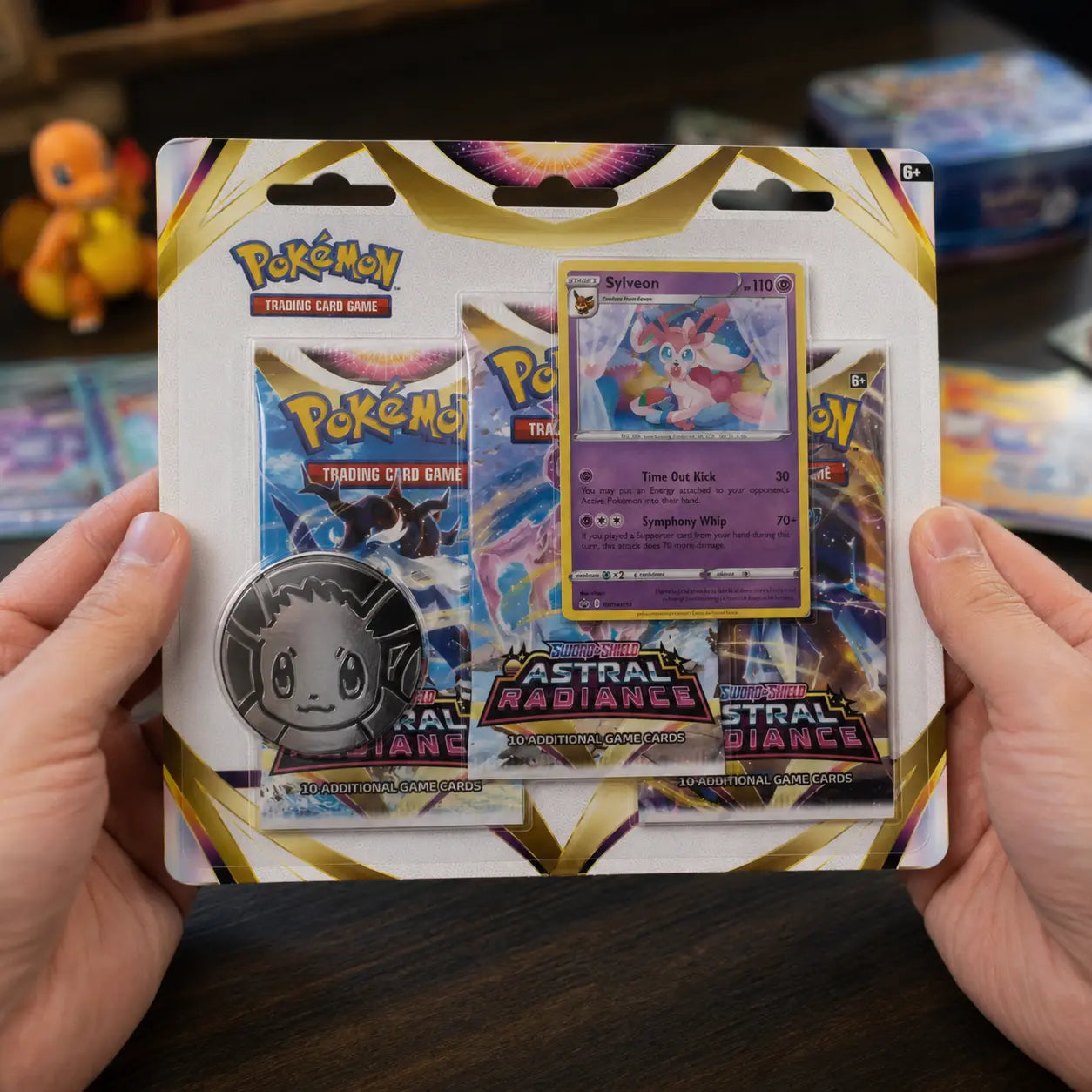 Pokemon Astral Radiance: Sylveon 3-Pack Blister - buy now CardsRfun Pokemon Astral Radiance: Sylveon 3-Pack Blister - buy now CardsRfun