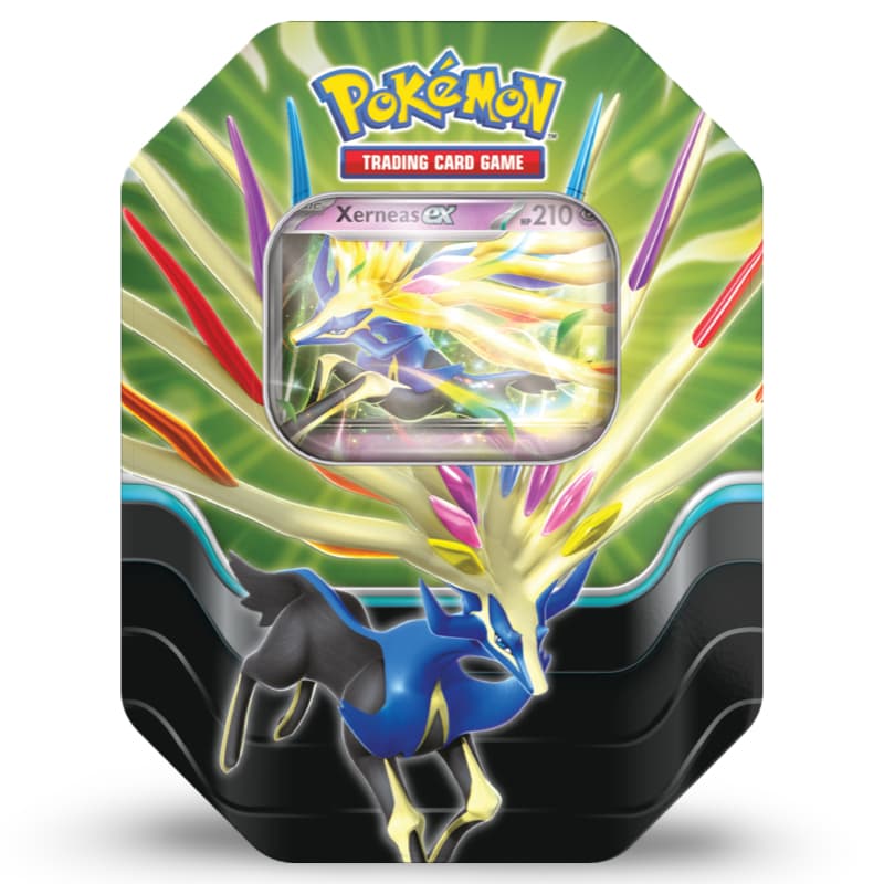 Pokemon Azure Legends Tin Dialga Xerneas Kyogre CardsRfun