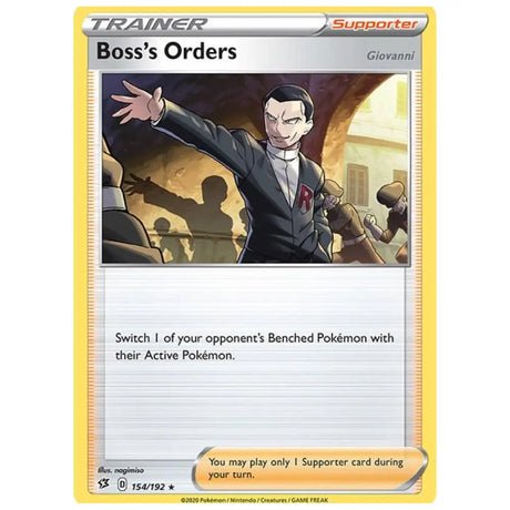 Boss's Orders - 154/192 (Rebel Clash) - exklusiv Holo CardsRfun