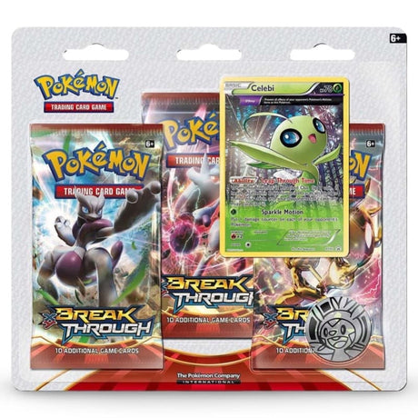 XY BreakThrough: 3-Pack Blister Celebi/ Sableye