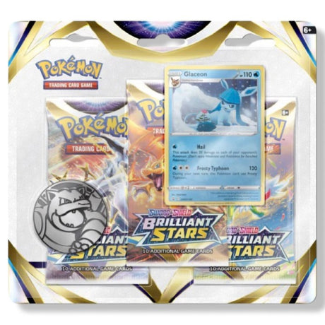 Brilliant 3-Pack Blister: Glaceon / Leafeon