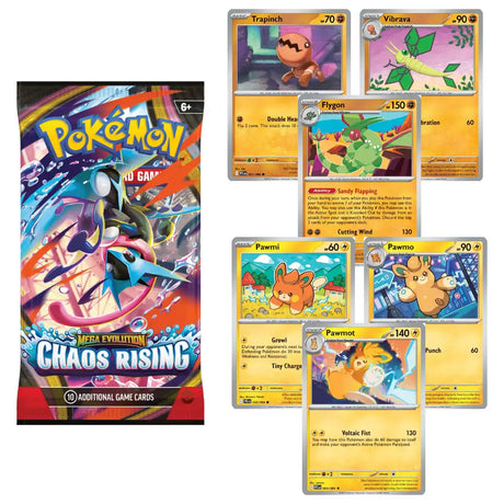 Pokemon Chaos Rising: 1-Pack Premium Blister CardsRfun