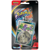 Pokemon Chaos Rising 1-Pack Blister – Frontansicht mit Chaos Rising Booster, Toxel Promo-Karte (MEP 078) und Endivie Münze