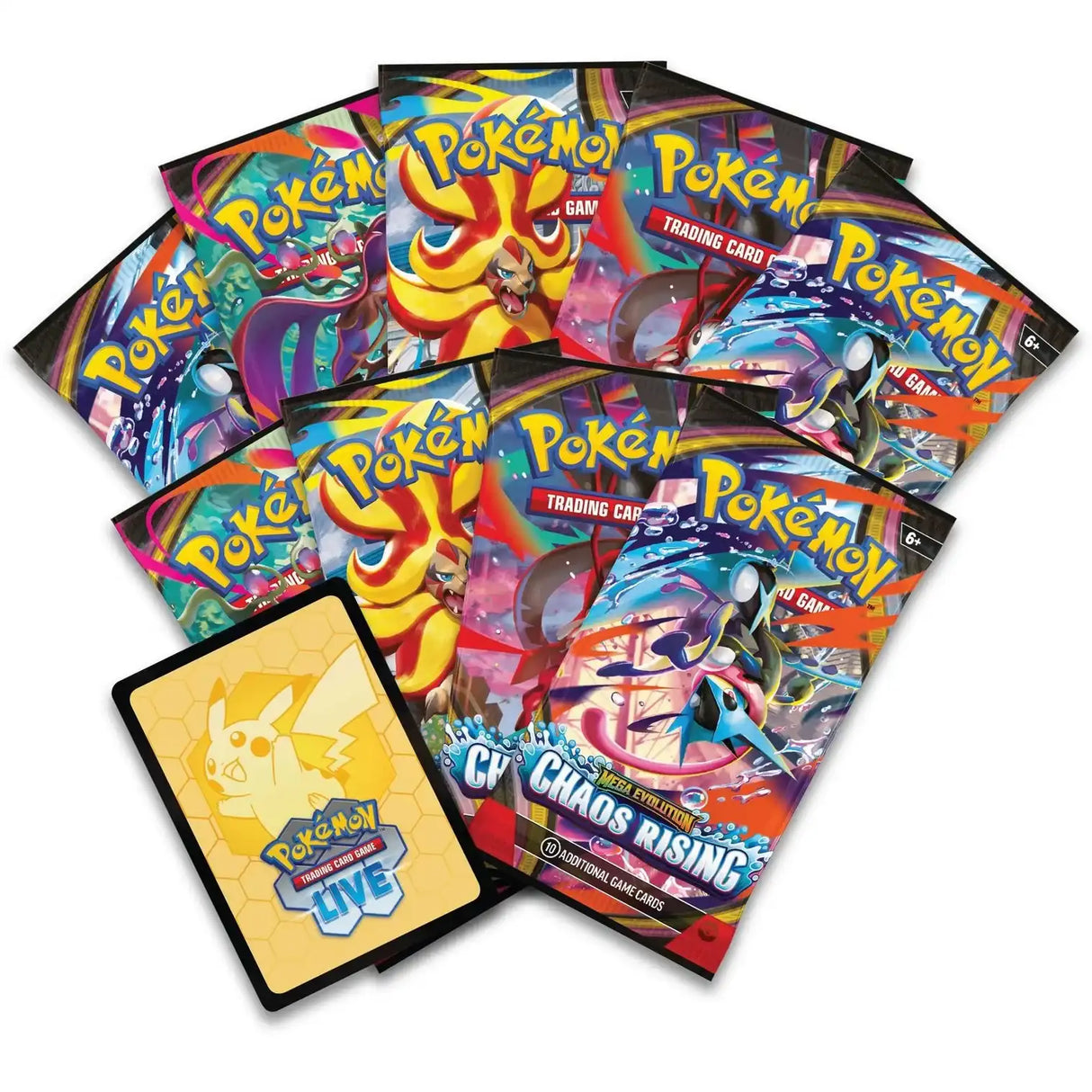 Pokemon Chaos Rising - Elite Trainer Box CardsRfun