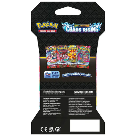 Pokemon Chaos Rising - Sleeved Booster CardsRfun