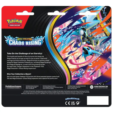 Pokemon Chaos Rising: 3-Pack Blister CardsRfun