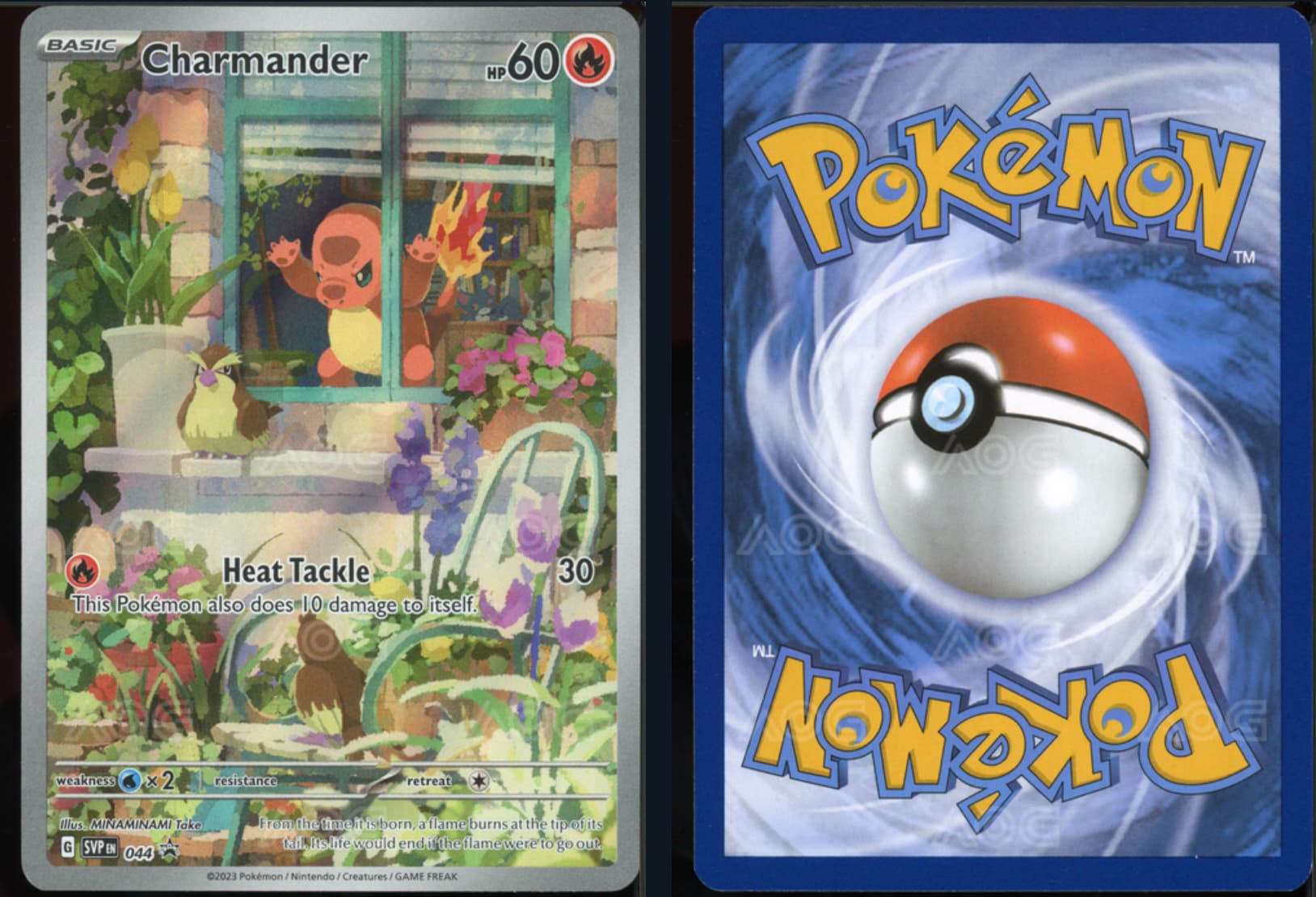 Pokemon - Charmander - SV044 - NM-Mint 8 CardsRfun