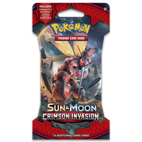 pokemon crimson invasion booster box Sun & Moon: and the card contents are selected at random Pokemon Cards - S&M: Crimson