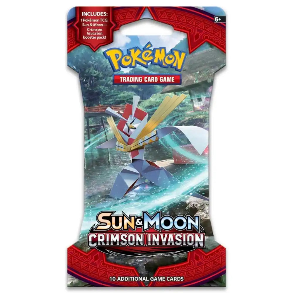 Pokemon Crimson Invasion - Sleeved Booster CardsRfun