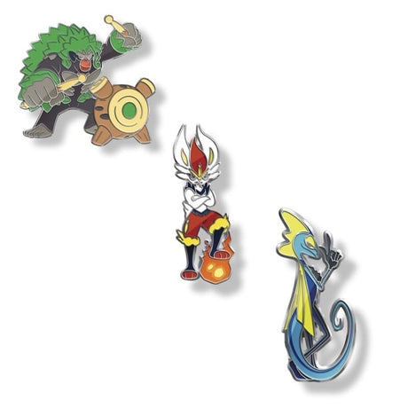 Pokemon Crown Zenith Pin Collection- Rillaboom / Inteleon / Cinderace