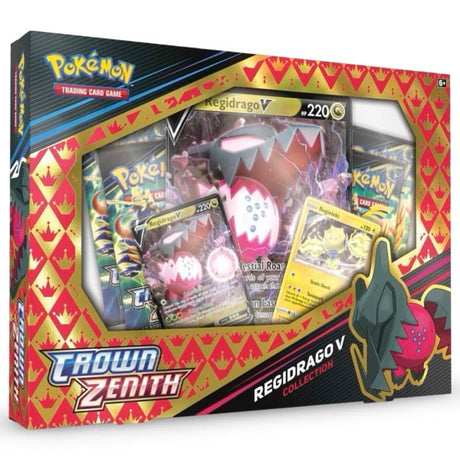 Pokemon Crown Zenith Regidrago V / Regieleki V Collection