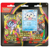Pokemon Delta Reign 3-Pack Blister mit Seel-Promo EN – bei CardsRfun