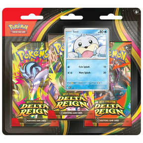 Pokemon Delta Reign 3-Pack Blister mit Seel-Promo EN – bei CardsRfun