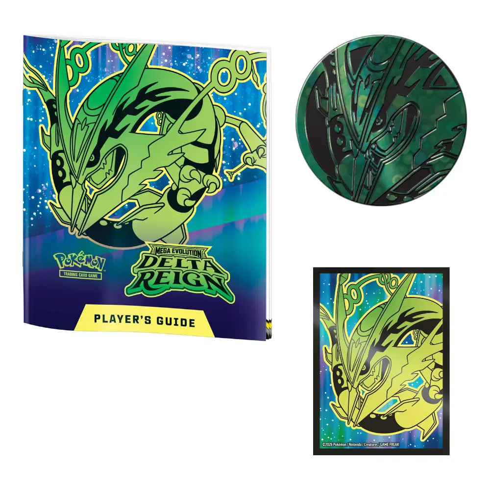 Delta Reign Elite Trainer Box Player's Guide Münze Sleeve – bei CardsRfun