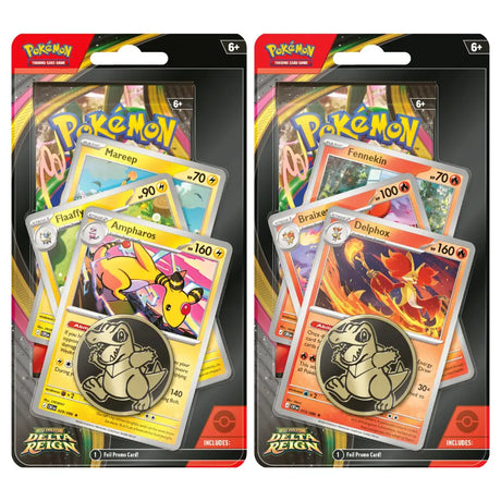 Pokemon Delta Reign Premium Blister Ampharos und Delphox Linie EN – bei CardsRfun