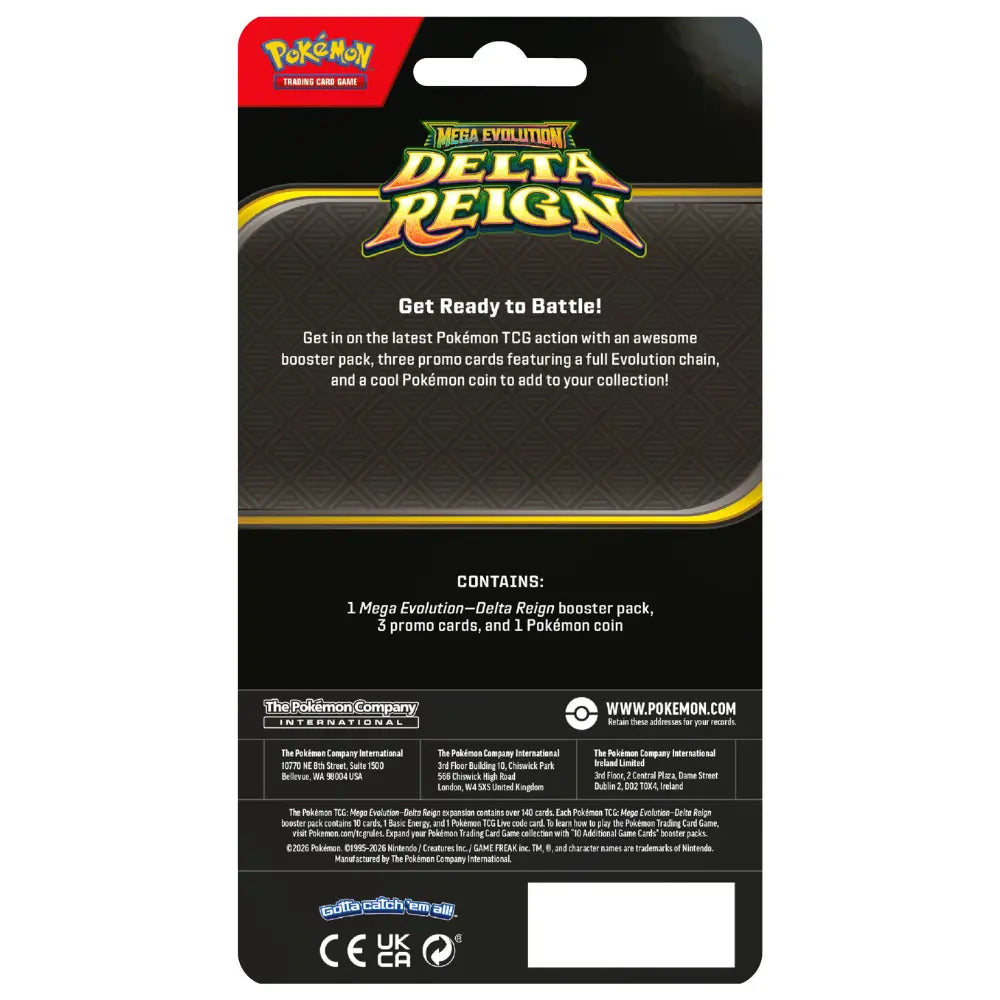 Rückseite Delta Reign Premium Blister mit Inhaltsangabe – bei CardsRfun