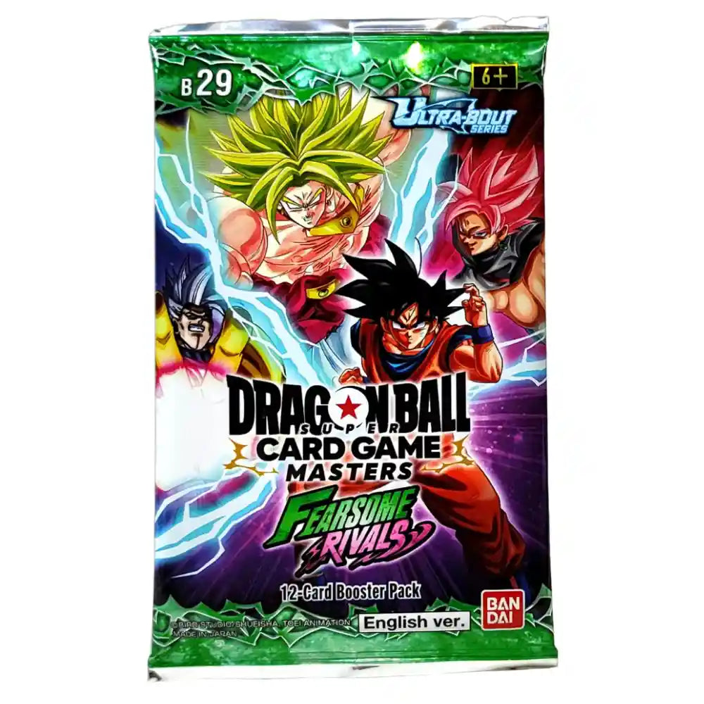 Dragon Ball Super Card Game - Masters- Ultra-Bout Series 02 - Fearsome Rivals Booster Display (B29) CardsRfun