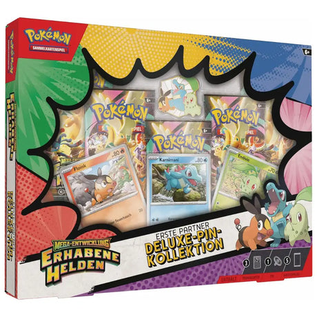 Pokemon Erhabene Helden - Erste Partner Deluxe Pin Kollektion (DE) CardsRfun