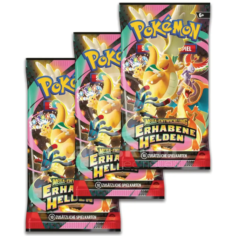 Pokemon Erhabene Helden Tech Sticker Kollektion (DE) CardsRfun