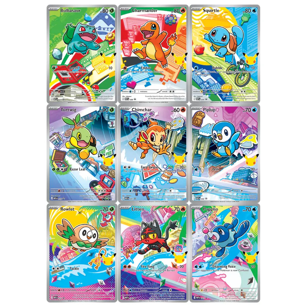 Pokemon First Partner Illustration Collection - Series 1 CardsRfun