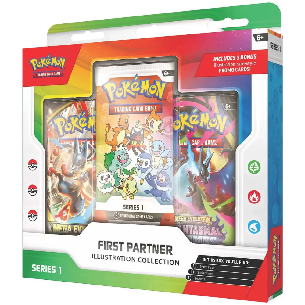 Pokemon First Partner Illustration Collection - Series 1 CardsRfun