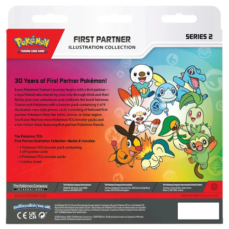 Pokemon First Partner Illustration Collection - Series 2 CardsRfun