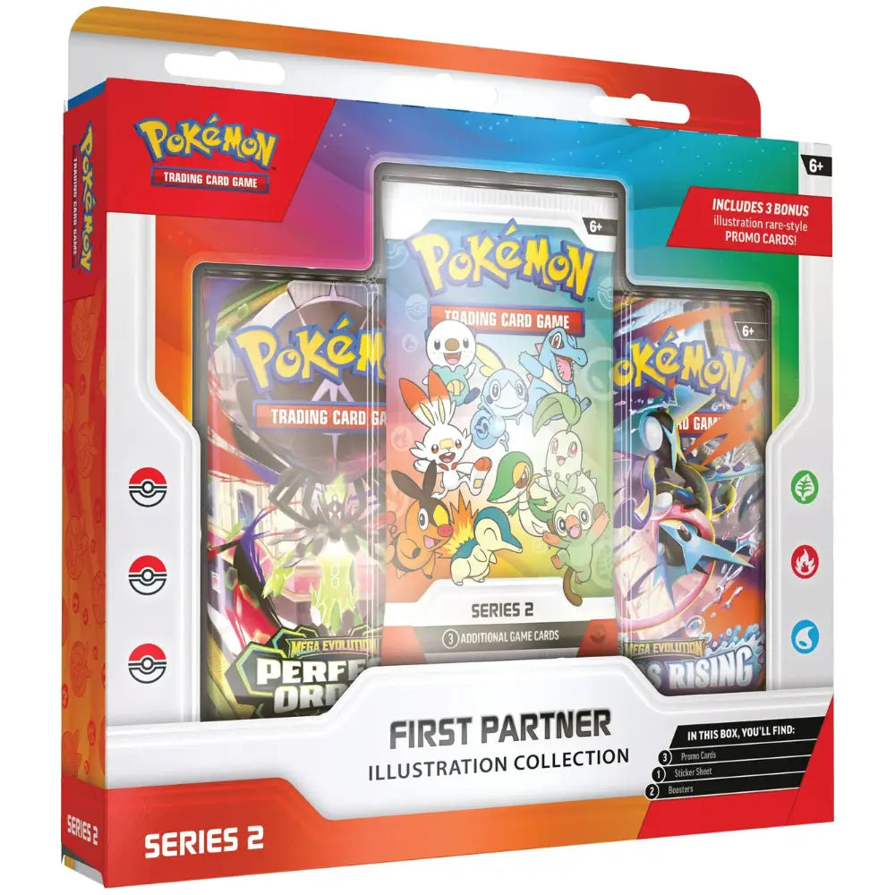 Pokemon First Partner Illustration Collection - Series 2 CardsRfun