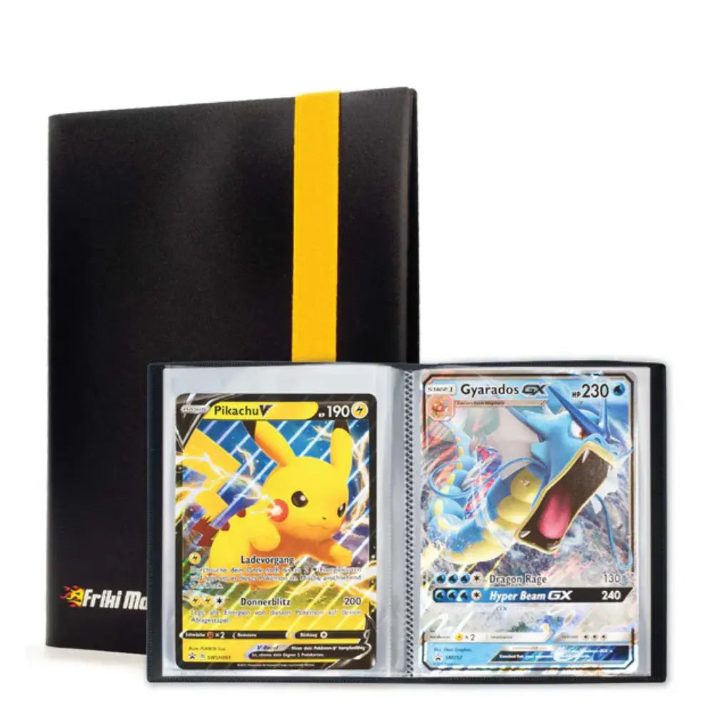 Friki Monkey XXL Binder für Jumbo Karten – Pikachu V und Gyarados GX im Album – bei CardsRfun