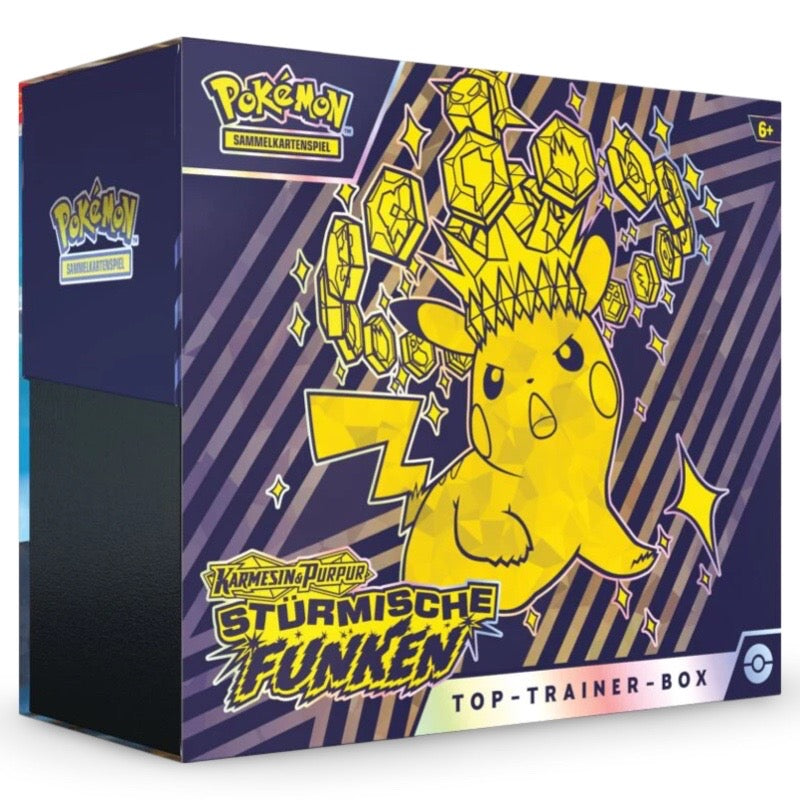 Pokemon Stürmische Funken- Top Trainer Box