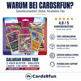 Pokemon Galarian Birds Trio: 2-Pack Blister