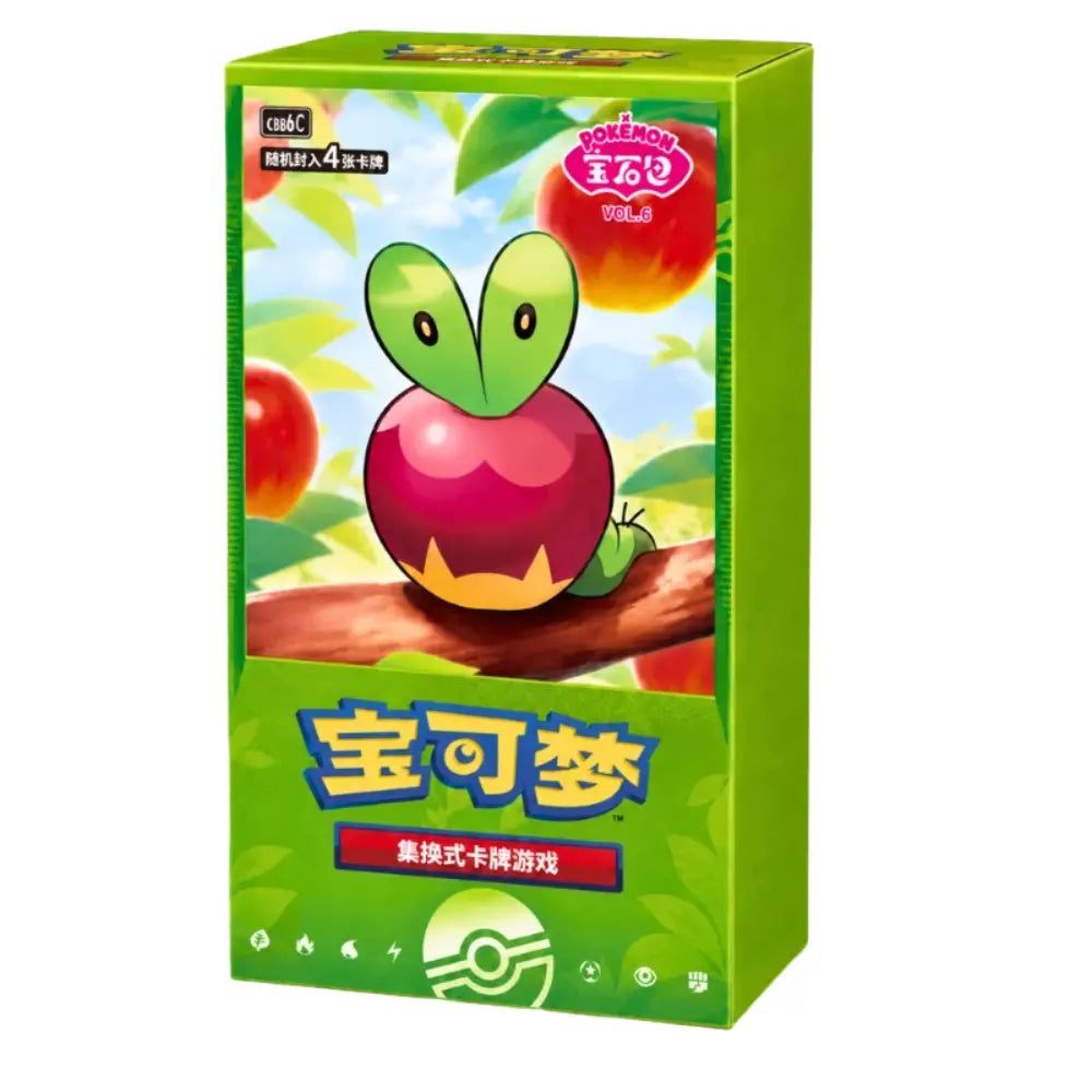 Pokemon Gem Pack Vol. 6 CBB6 Booster Display Applin CHN – bei CardsRfun