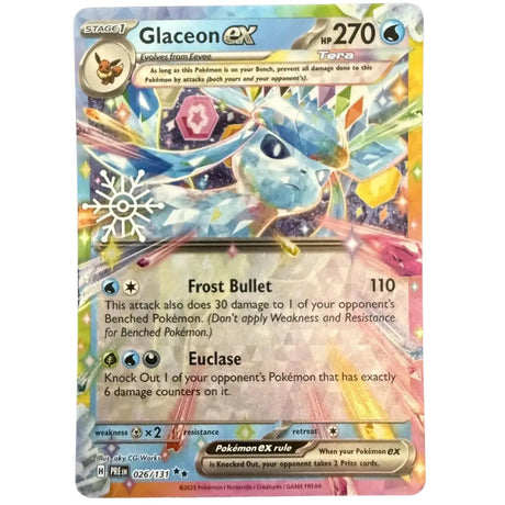 Glaceon - PRE 026/131 - Schneeflocke Stempel CardsRfun