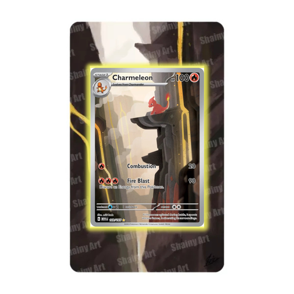 Glutexo 151 Extended Art Acryl Case für Pokemon