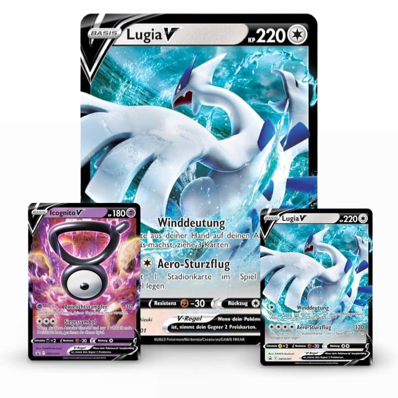 Zenit der Könige Icognito V & Lugia V Spezial Kollektion