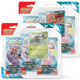 Pokemon Journey Together: 3-Pack Blister Yanmega Scrafty CardsRfun