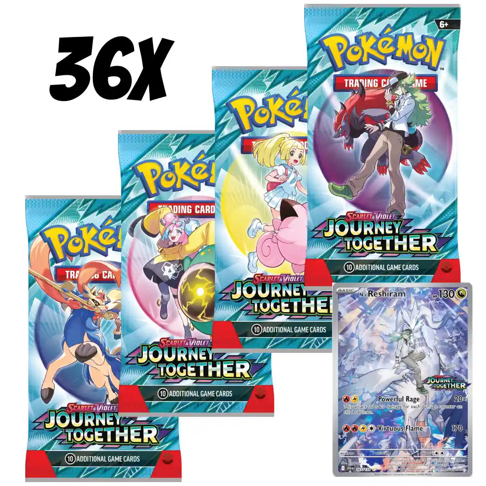 Pokemon Journey Together - Booster Display CardsRfun