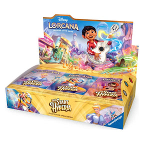 Disney Lorcana Die Stadt Hyperia Display mit Miguel Rivera DE – bei CardsRfun