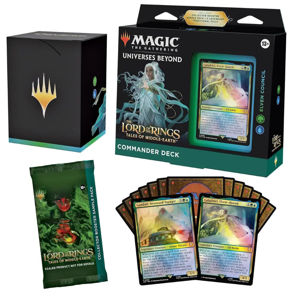 MTG LotR Commander Deck Elven Council mit Galadriel – bei CardsRfun