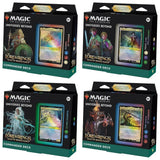 MTG LotR Commander Decks alle vier – Hosts of Mordor, Elven Council, Riders of Rohan, Food and Fellowship – bei CardsRfun