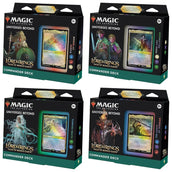 MTG LotR Commander Decks alle vier – Hosts of Mordor, Elven Council, Riders of Rohan, Food and Fellowship – bei CardsRfun
