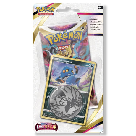 Pokemon Lost Origin: 1-Pack Blister Scorbunny/ Croagunk