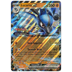 Lucario ex - PRE 051/131 - Prismatic Evolutions Stempel