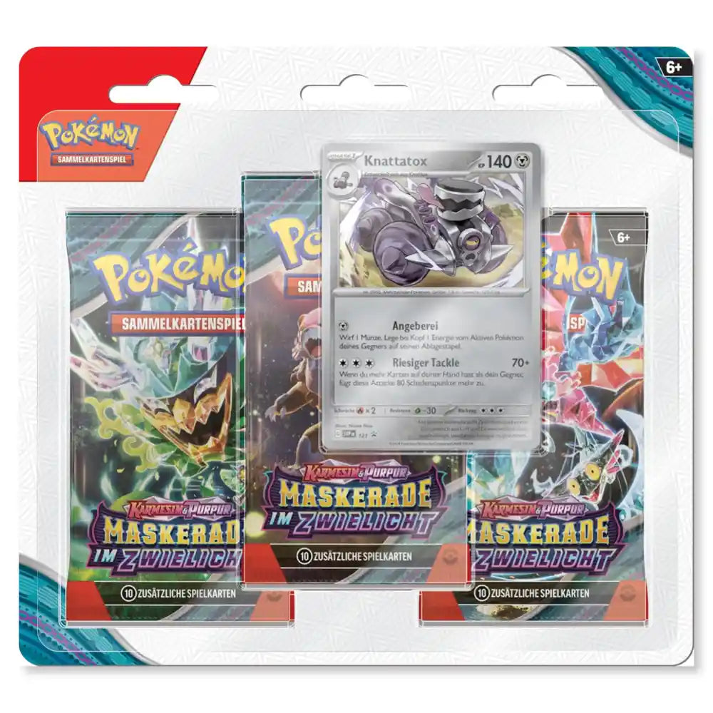 Pokemon Maskerade im Zwielicht: 3-Pack Blister CardsRfun