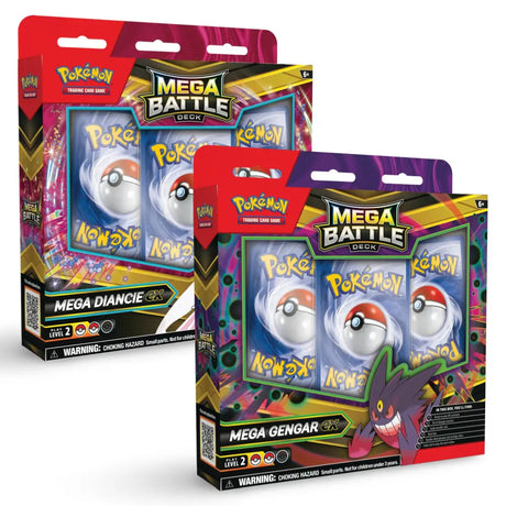 Pokemon Mega Battle Deck -Mega Gengar/ Mega Diancie CardsRfun